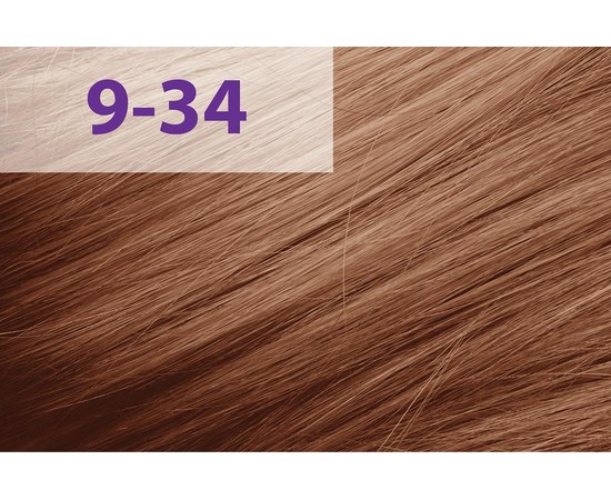 Зображення  Крем-фарба для волосся jNOWA SIENA CHROMATIC SAVE 9/34 90 мл, Об'єм (мл, г): 90, Цвет №: 9/34