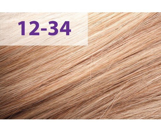 Зображення  Крем-фарба для волосся jNOWA SIENA CHROMATIC SAVE 12/34 90 мл, Об'єм (мл, г): 90, Цвет №: 12/34