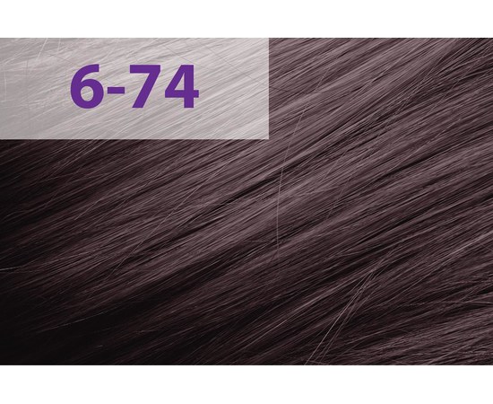 Зображення  Крем-фарба для волосся jNOWA SIENA CHROMATIC SAVE 6/74 90 мл, Об'єм (мл, г): 90, Цвет №: 6/74