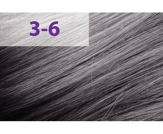 Зображення  Крем-фарба для волосся jNOWA SIENA CHROMATIC SAVE 3/6 90 мл, Об'єм (мл, г): 90, Цвет №: 3/6