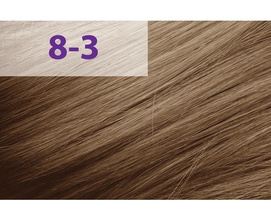 Зображення  Крем-фарба для волосся jNOWA SIENA CHROMATIC SAVE 8/3 90 мл, Об'єм (мл, г): 90, Цвет №: 8/3