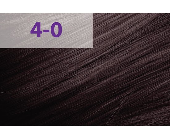 Изображение  Крем-краска для волос jNOWA SIENA CHROMATIC SAVE 4/0 90 мл, Объем (мл, г): 90, Цвет №: 4/0