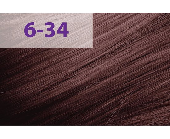 Изображение  Cream hair color jNOWA SIENA CHROMATIC SAVE 6/34 90 ml, Volume (ml, g): 90, Color No.: 6/34