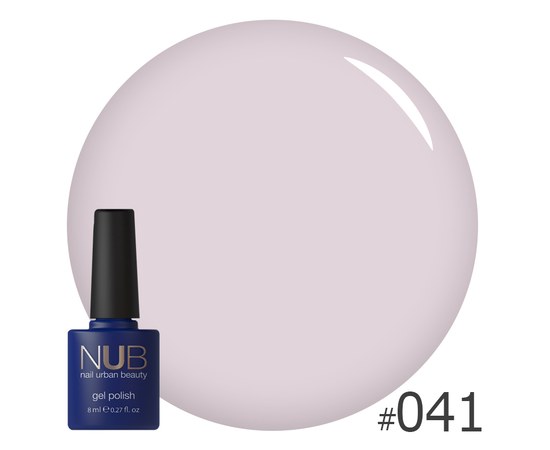 Изображение  Gel polish for nails NUB 8 ml № 041, Volume (ml, g): 8, Color No.: 41
