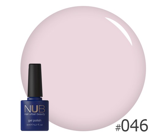 Изображение  Nail gel polish NUB 8 ml № 046, Volume (ml, g): 8, Color No.: 46