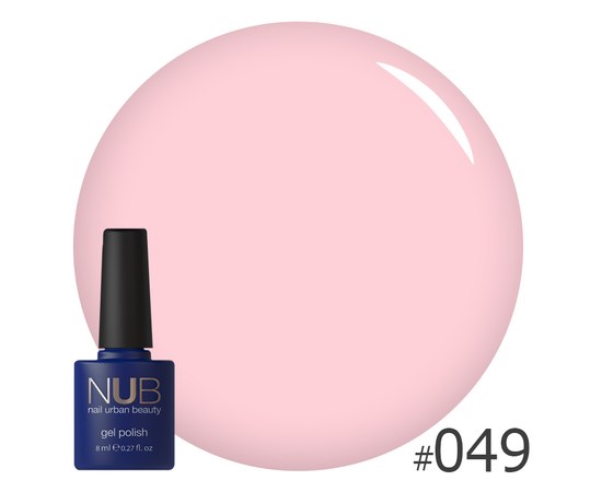 Изображение  Gel polish for nails NUB 8 ml № 049, Volume (ml, g): 8, Color No.: 49