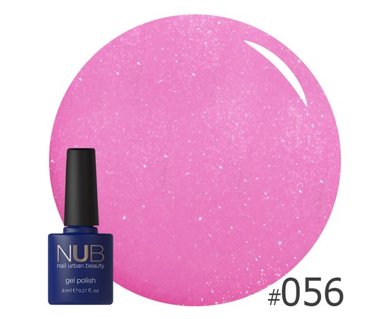 Изображение  Gel polish for nails NUB 8 ml № 056, Volume (ml, g): 8, Color No.: 56