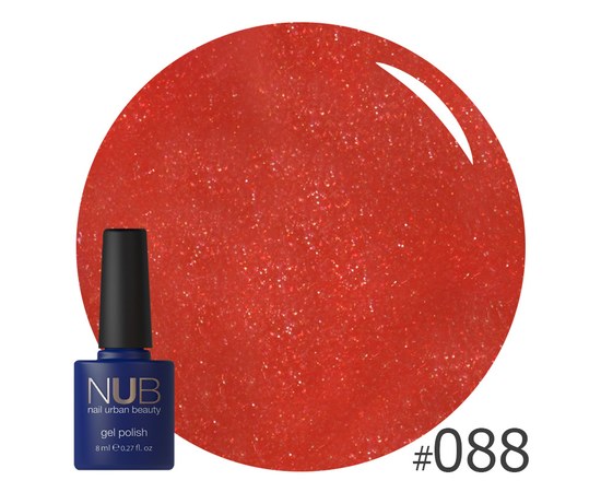 Изображение  Nail gel polish NUB 8 ml № 088, Volume (ml, g): 8, Color No.: 88