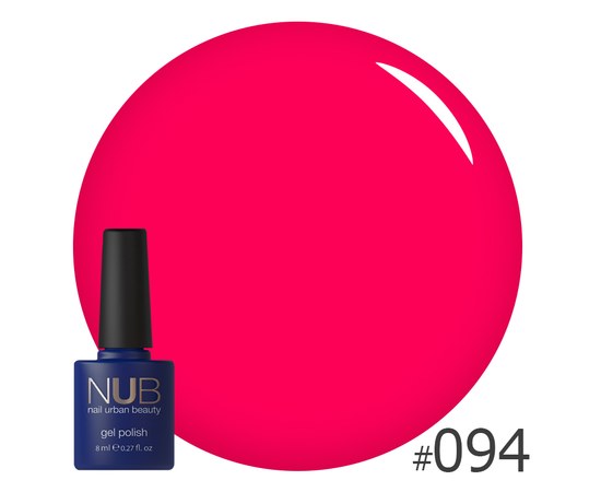 Изображение  Gel polish for nails NUB 8 ml № 094, Volume (ml, g): 8, Color No.: 94