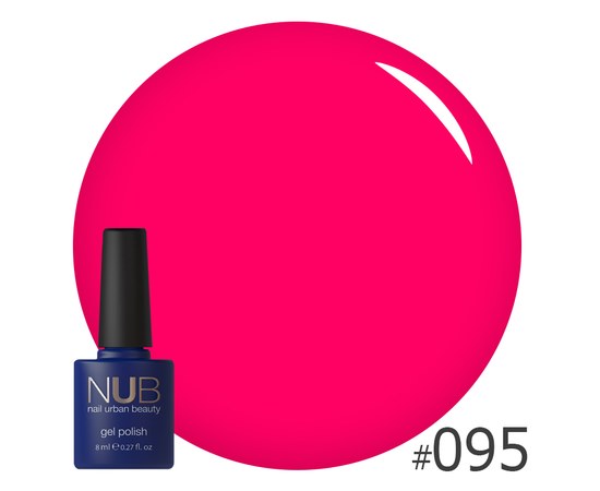 Изображение  Gel polish for nails NUB 8 ml № 095, Volume (ml, g): 8, Color No.: 95