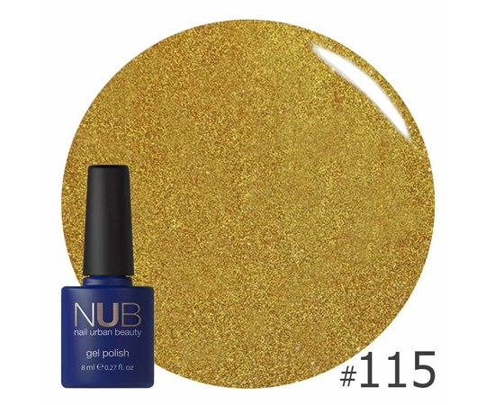 Изображение  Gel polish for nails NUB 8 ml № 115, Volume (ml, g): 8, Color No.: 115