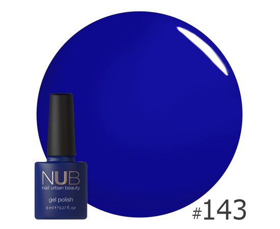 Изображение  Gel polish for nails NUB 8 ml № 143, Volume (ml, g): 8, Color No.: 143