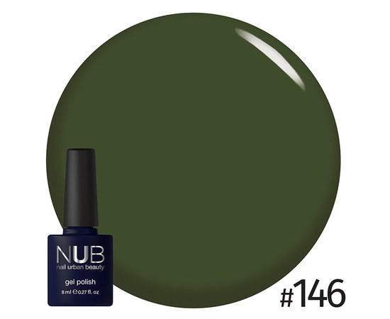Изображение  Gel polish for nails NUB 8 ml № 146, Volume (ml, g): 8, Color No.: 146