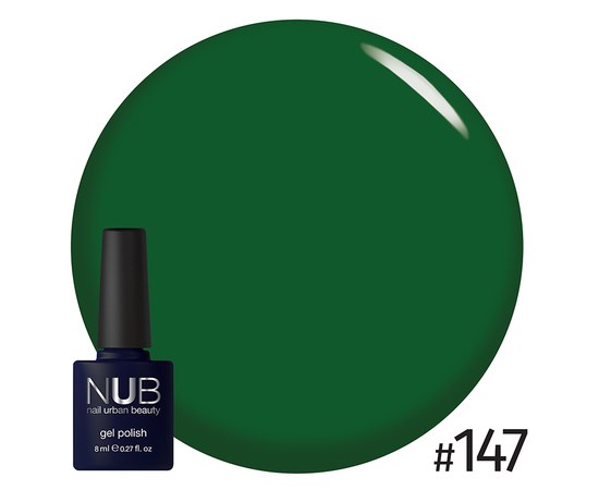 Изображение  Gel polish for nails NUB 8 ml № 147, Volume (ml, g): 8, Color No.: 147
