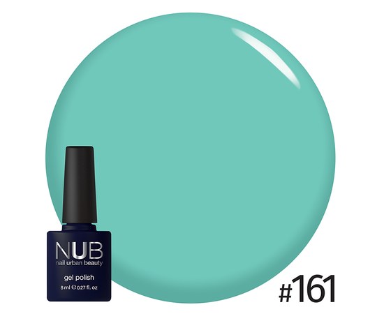 Изображение  Gel polish for nails NUB 8 ml № 161, Volume (ml, g): 8, Color No.: 161