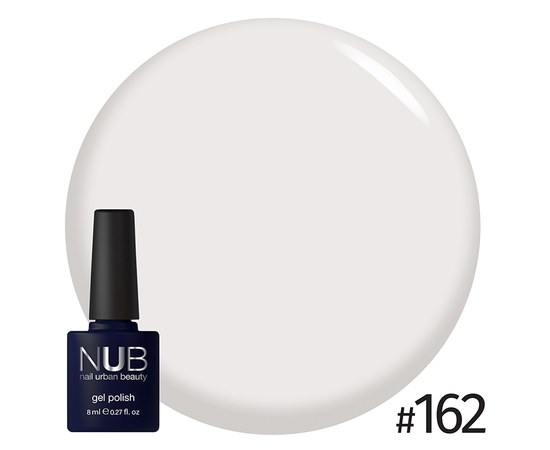 Изображение  Gel polish for nails NUB 8 ml № 162, Volume (ml, g): 8, Color No.: 162