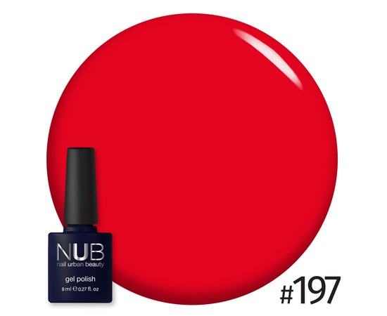 Изображение  Gel polish for nails NUB 8 ml № 197, Volume (ml, g): 8, Color No.: 197