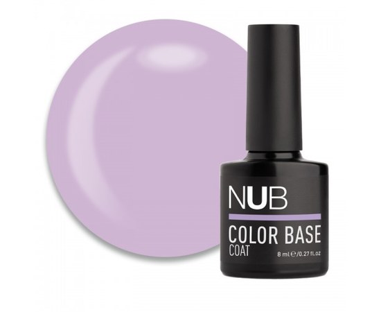 Изображение  База цветная каучуковая NUB Color Base Coat 8 мл, № 005, Объем (мл, г): 8, Цвет №: 005