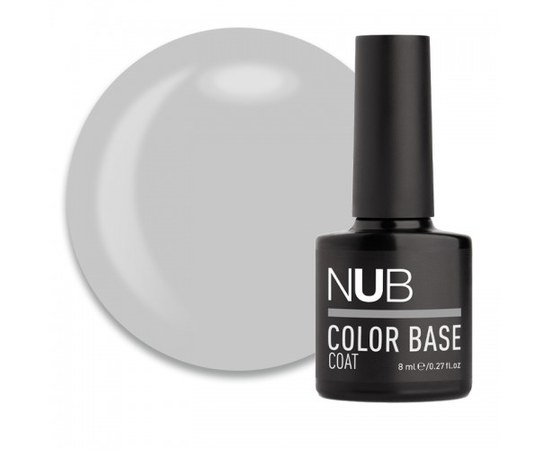 Зображення  База кольорова каучукова NUB Color Base Coat 8 мл, № 008, Об'єм (мл, г): 8, Цвет №: 008