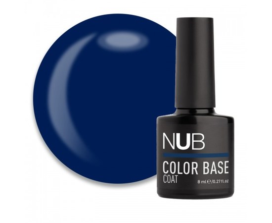 Изображение  Base color rubber NUB Color Base Coat 8 ml, No. 010, Volume (ml, g): 8, Color No.: 10