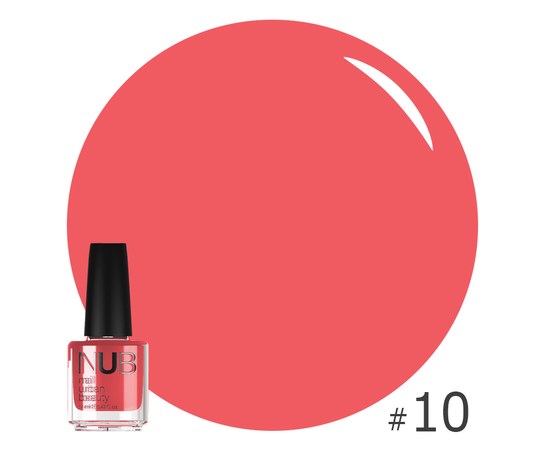 Изображение  Manicure varnish NUB Nail Polish 14 ml, № 10, Volume (ml, g): 14, Color No.: 10