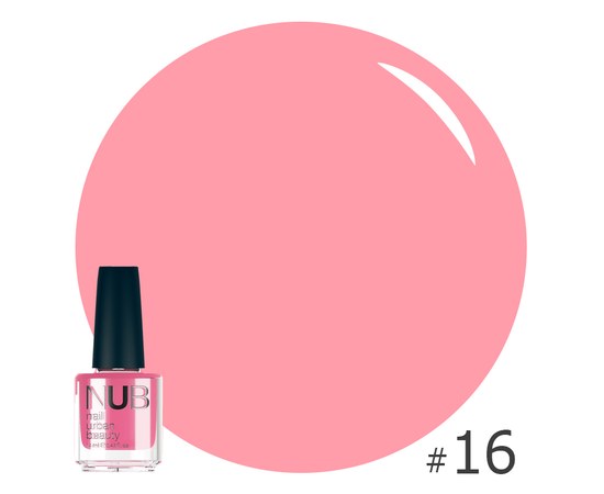 Изображение  Manicure varnish NUB Nail Polish 14 ml, № 16, Volume (ml, g): 14, Color No.: 16