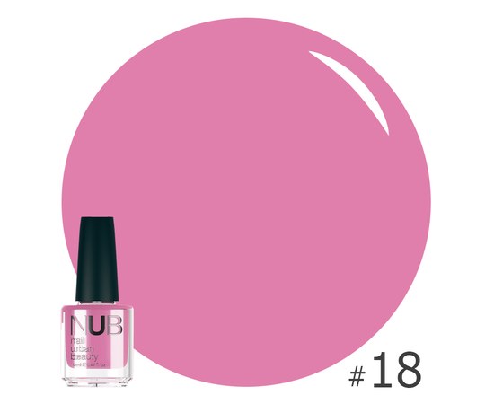 Изображение  Manicure varnish NUB Nail Polish 14 ml, № 18, Volume (ml, g): 14, Color No.: 18