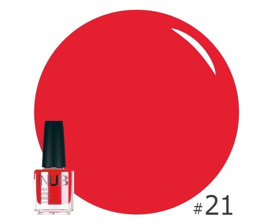 Изображение  Manicure varnish NUB Nail Polish 14 ml, № 21, Volume (ml, g): 14, Color No.: 21