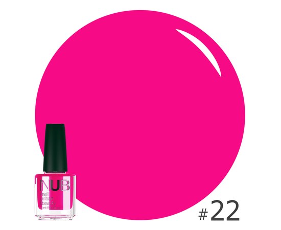 Изображение  Manicure varnish NUB Nail Polish 14 ml, № 22, Volume (ml, g): 14, Color No.: 22