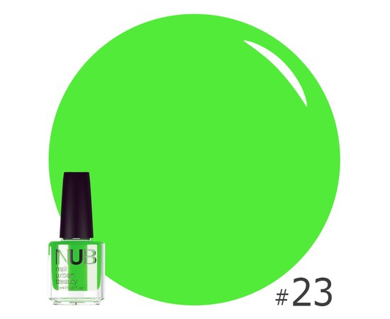 Изображение  Manicure varnish NUB Nail Polish 14 ml, № 23, Volume (ml, g): 14, Color No.: 23
