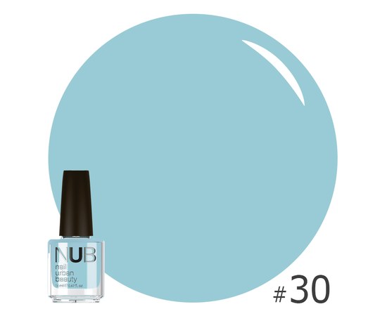 Изображение  Manicure varnish NUB Nail Polish 14 ml, № 30, Volume (ml, g): 14, Color No.: 30