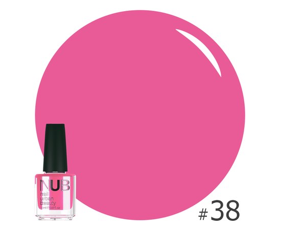 Изображение  Manicure varnish NUB Nail Polish 14 ml, № 38, Volume (ml, g): 14, Color No.: 38