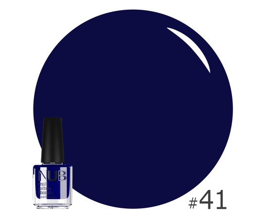 Изображение  Manicure varnish NUB Nail Polish 14 ml, № 41, Volume (ml, g): 14, Color No.: 41