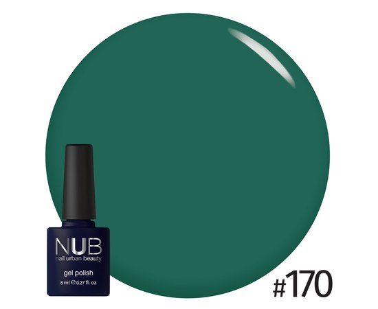 Изображение  Gel polish for nails NUB 8 ml № 170, Volume (ml, g): 8, Color No.: 170