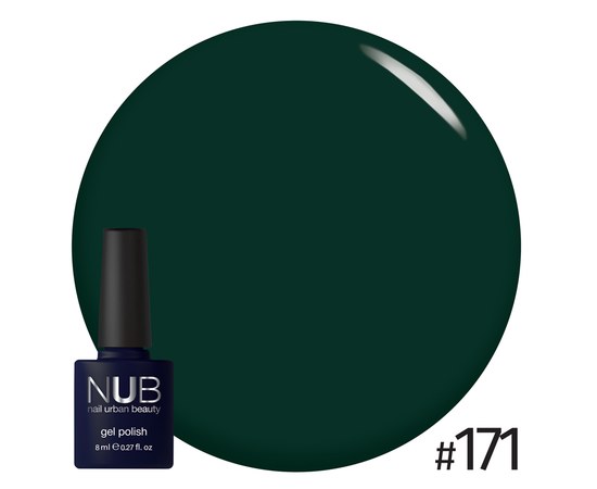 Изображение  Gel polish for nails NUB 8 ml № 171, Volume (ml, g): 8, Color No.: 171