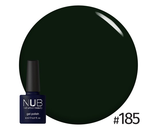 Изображение  Gel polish for nails NUB 8 ml № 185, Volume (ml, g): 8, Color No.: 185
