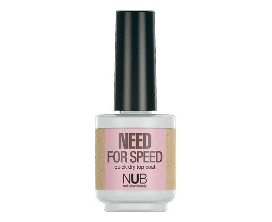 Изображение  Fast-drying fixer for NUB Need For Speed decorative lacquer, 15 ml