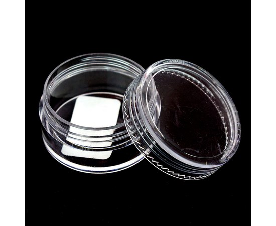 Изображение  Jar for decoration transparent with a lid 10 g