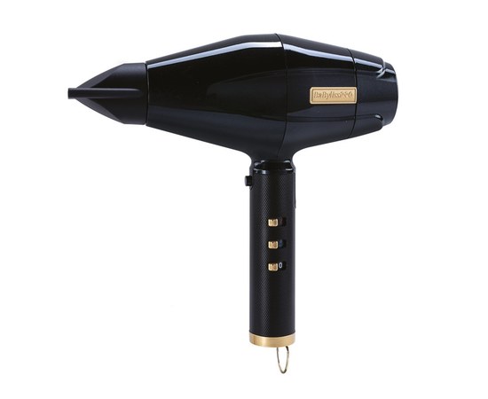 Изображение  Профессиональный фен для волос BaByliss PRO FXBDB1E BLACKFX, черный 2200 Вт