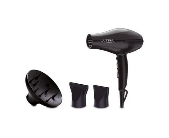 Изображение  Фен для волос с ионизацией GA.MA ULTRA COMPACT SH2359 черный 2200 Вт