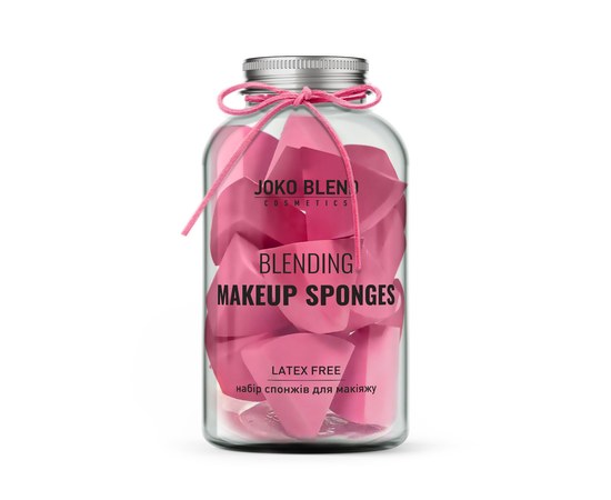Зображення  Набір спонжів для макіяжу Triangular Blending Makeup Sponges Joko Blend