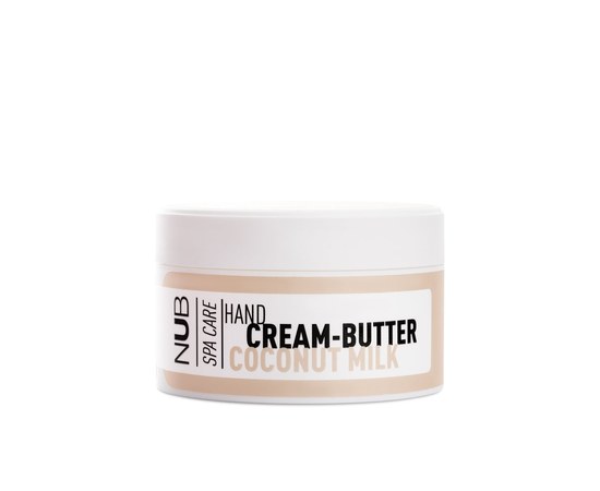 Изображение  NUB Spa Care Hand Cream Butter 200 ml, Coconut milk, Aroma: Coconut milk, Volume (ml, g): 200