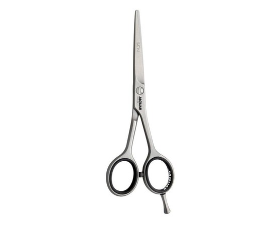Изображение  Hairdressing scissors Jaguar J-0350 White Line Satin 5.0