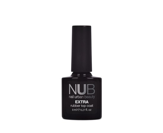 Изображение  Rubber thick top for gel polish NUB Extra Rubber Top Coat, 8 ml