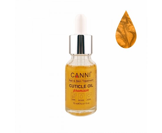 Изображение  Dry pearlescent oil CANNI 15 ml, Sweet orange, Aroma: sweet orange, Volume (ml, g): 15