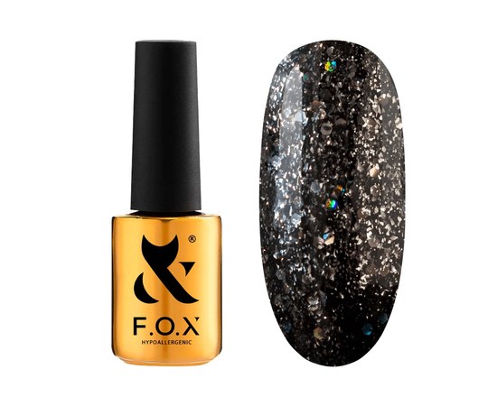 Изображение  Gel polish for nails FOX Radiance 7 ml, № 001, Volume (ml, g): 7, Color No.: 1