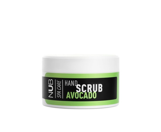 Изображение  NUB Spa Care Hand Scrub 200 ml, Avocado, Aroma: Avocado, Volume (ml, g): 200