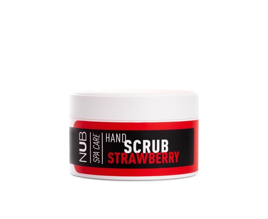 Изображение  NUB Spa Care Hand Scrub 200 ml, Strawberry, Aroma: Strawberry, Volume (ml, g): 200