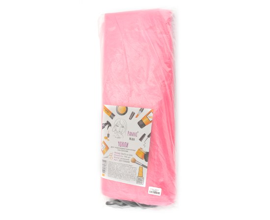 Изображение  Cover for pedicure bath Panni Mlada 50x70 cm (50 pcs/pack) made of polyethylene pink