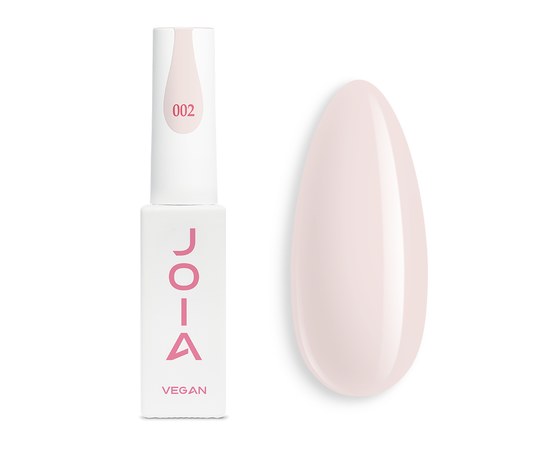 Изображение  Gel polish for nails JOIA vegan 6 ml, № 002, Volume (ml, g): 6, Color No.: 2
